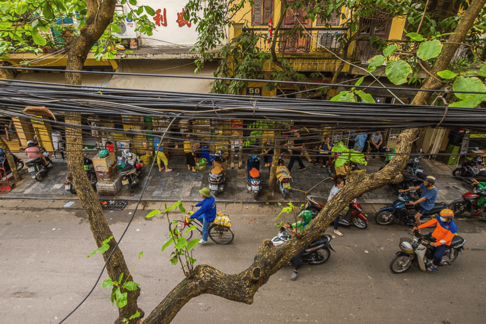 Hanoi Old Quarter is bustling with many souvenir shops, caf&eacute;s, and restaurants (Source: Visit Vietnam - The Official Tourism Website of Vietnam)
